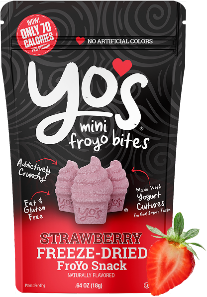 Strawberry FroYo Bites – Yo's FroYo Bites